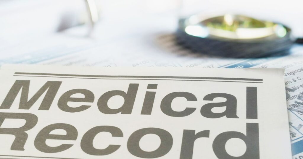 Moving tip: Collect Medical Records